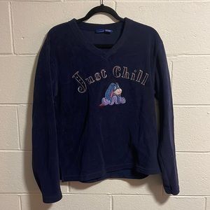 Disney Just Chill Fuzzy Sweatshirt